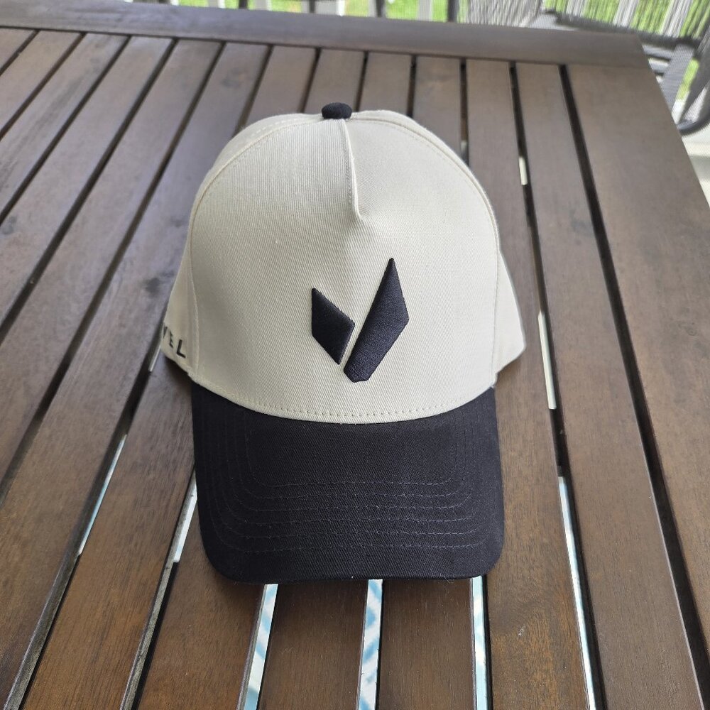 Novel Brand Hat (Alpha Forward)- Cream and Black